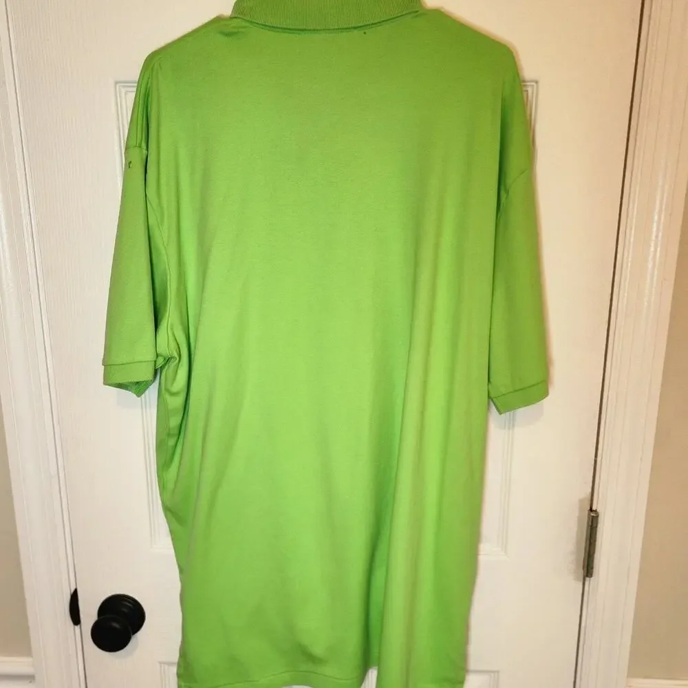 Polo by Ralph Lauren Men's XL Lime Green Short-Sleeved Polo Shirt Pony Logo